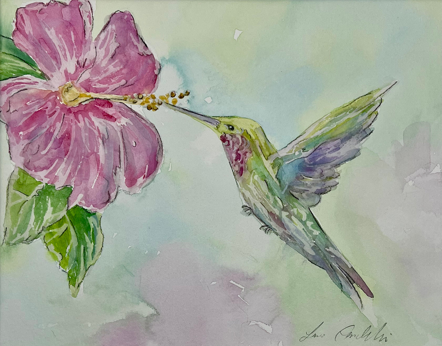 Watercolor Workshop with Laurie Candelaria