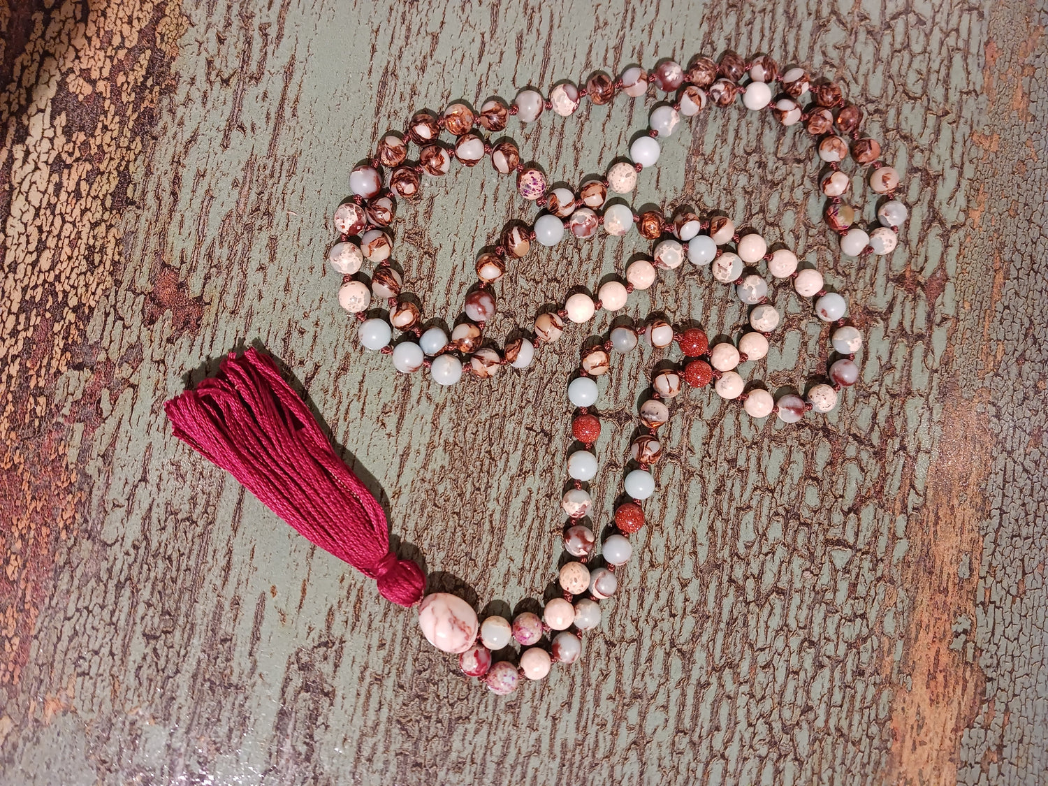 Mala Necklace Class with Cathy