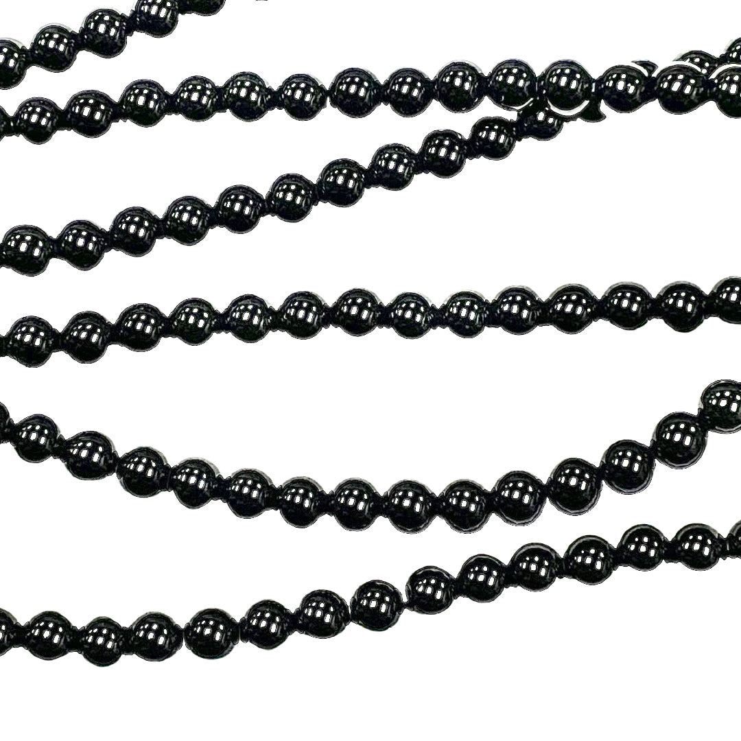 Black Onyx 3mm Beads