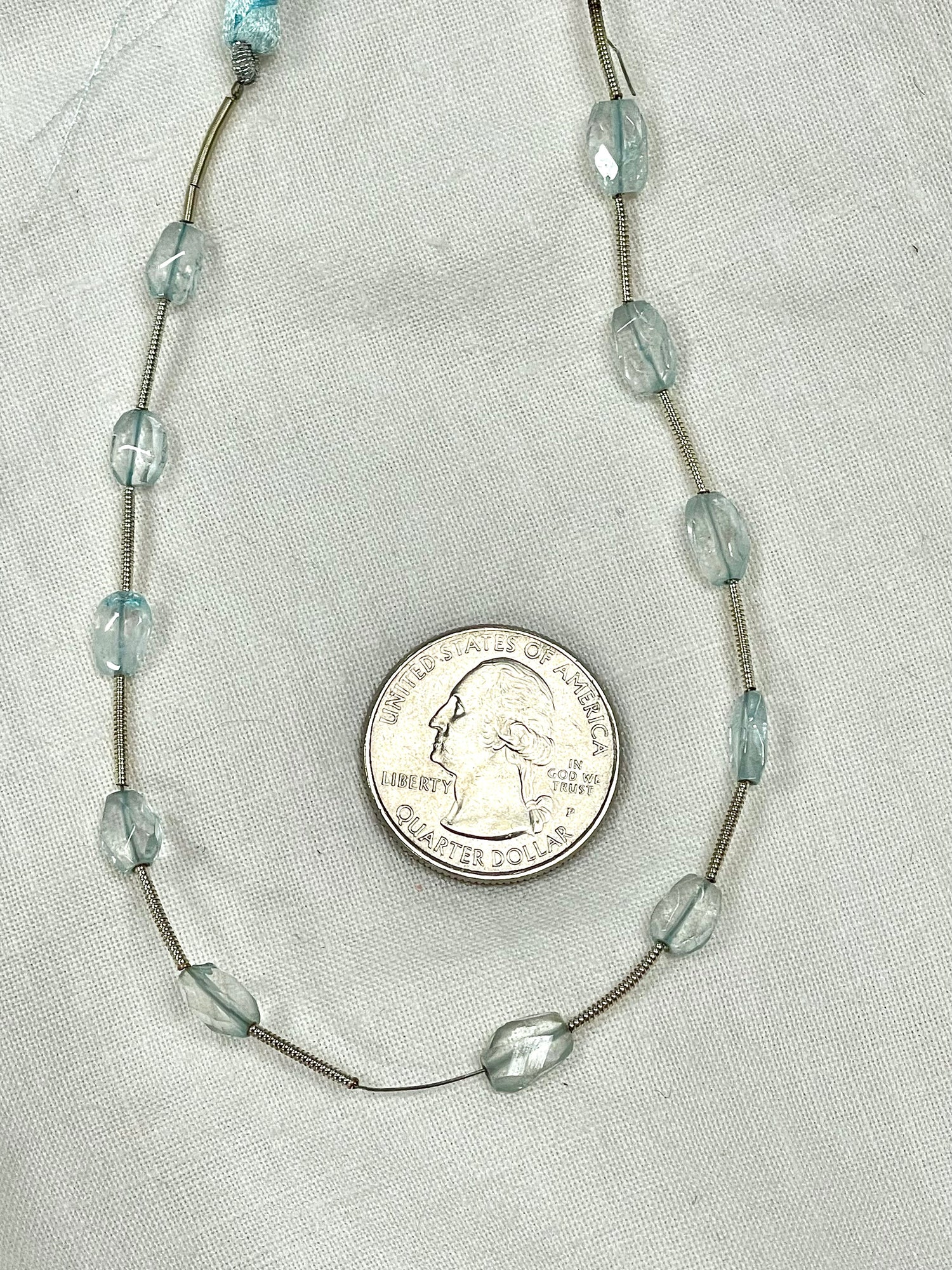 Aquamarine Mixed Shape Gemstone Beads