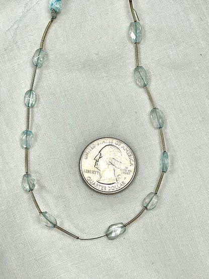 Aquamarine Mixed Shape Gemstone Beads