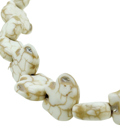 Dyed Elephant Magnesite Beads 10x15mm