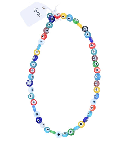 Evil Eye Glass Beads Multi-Colored