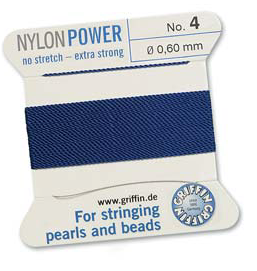 Griffin Nylon Power Cord Dark Blue 