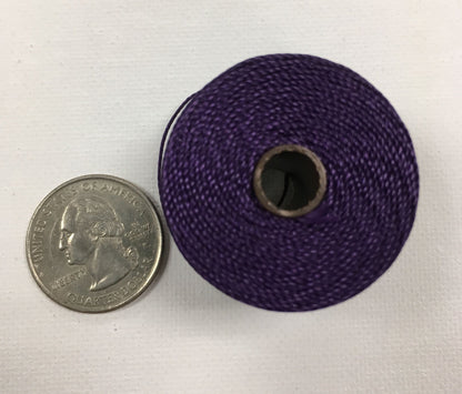 Purple S-Lon Bead Cord TEX210 nylon