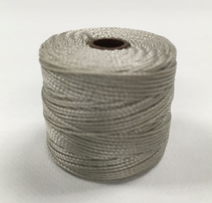 S-lon TEX210 Lt. Grey nylon bead cord 77 yard