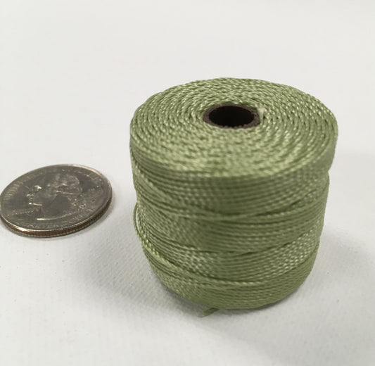 S-Lon Bead Cord TEX210 Peridot