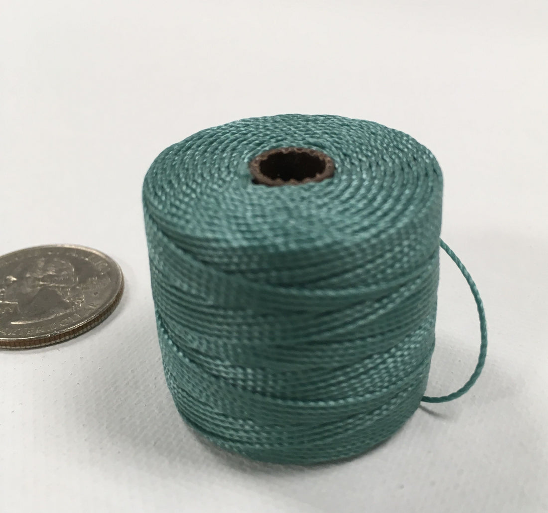 S-Lon Bead Cord TEX210 nylon Vintage Jade