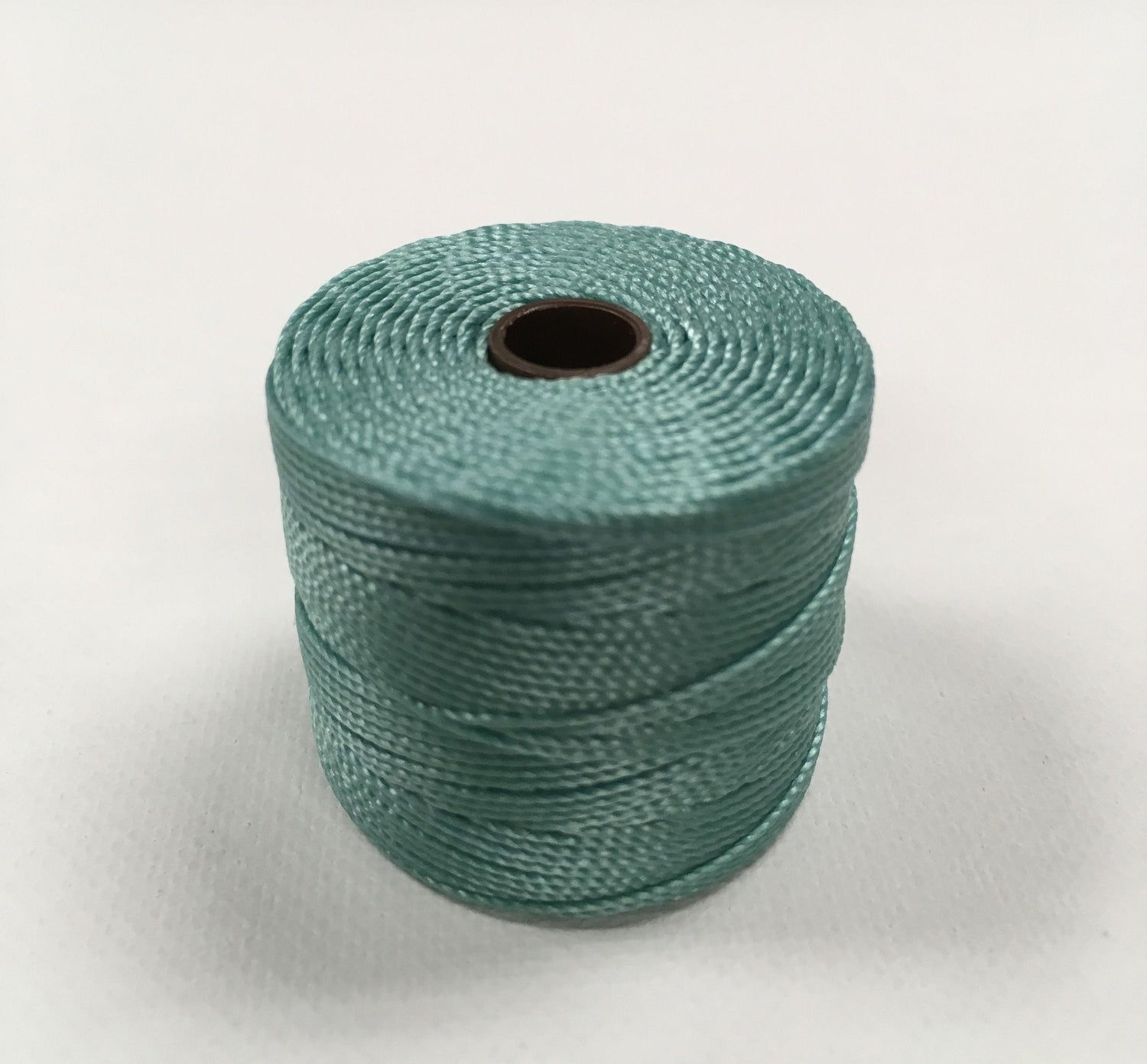 S-Lon Tex 210 Turquoise nylon  bead cord 77 yard