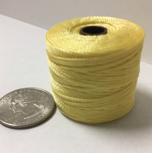 S-lon Sunlight bead cord TEX210 nylon (lemon)