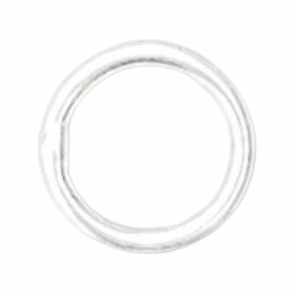 Sterling Silver 5mm Closed Jump Rings (22 Gauge)