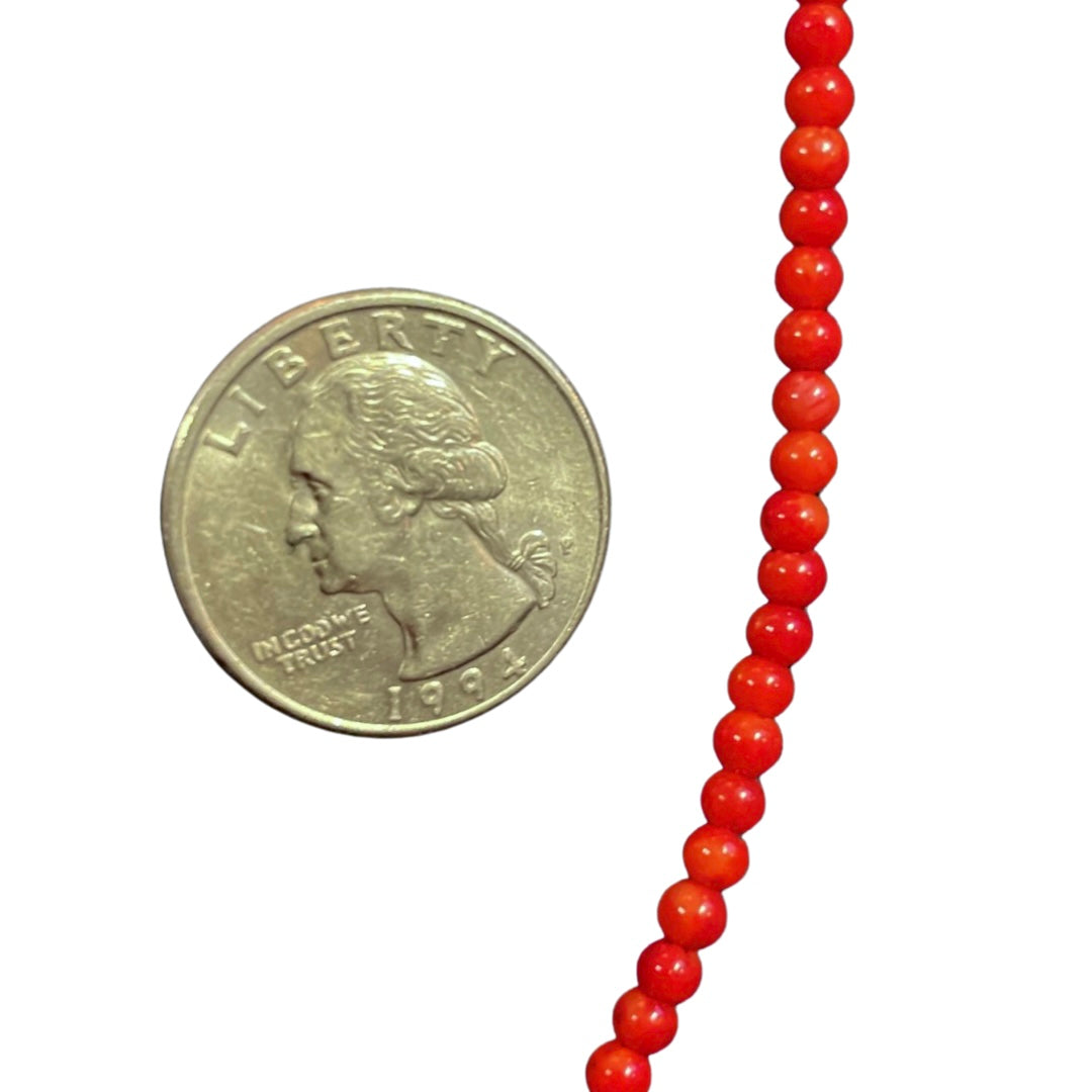 Dyed Coral Beads