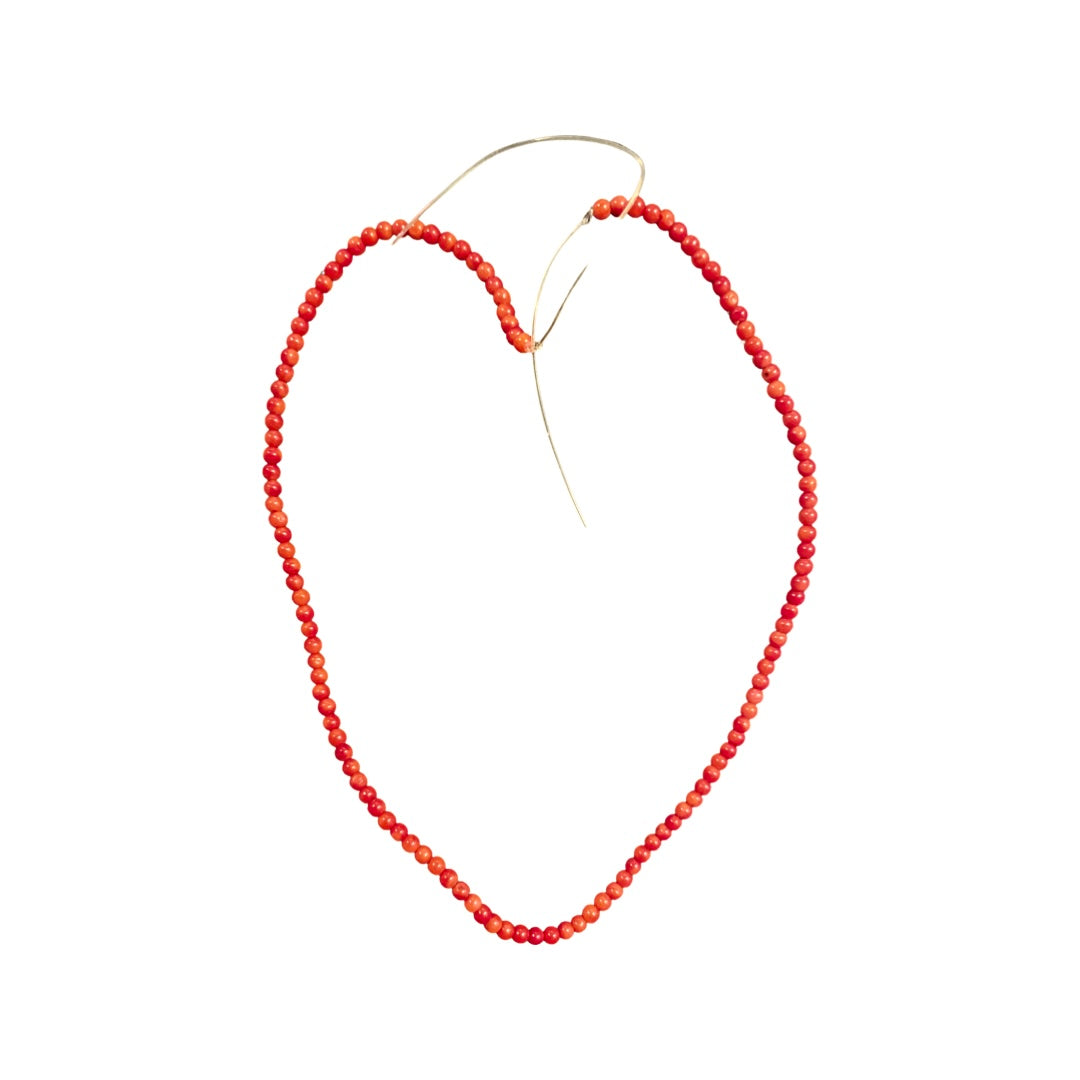 Dyed Coral Beads