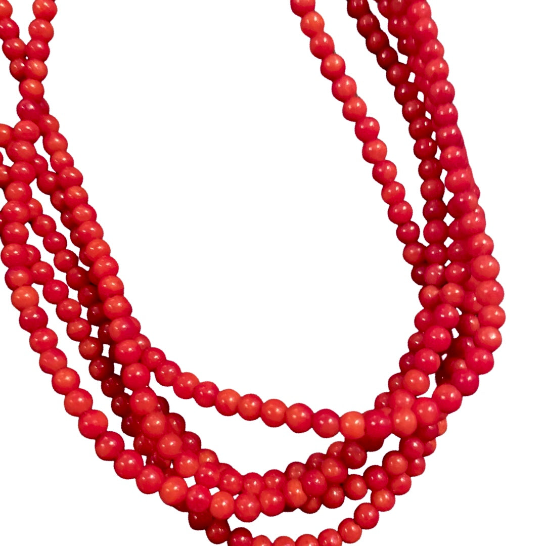 Dyed Coral Beads